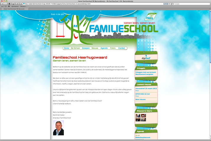 De nieuwe website van de Familieschool