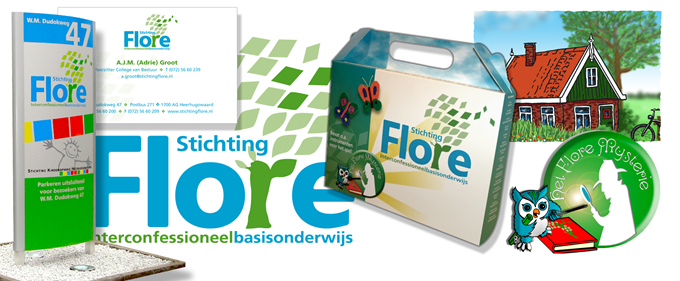 Huisstijl voor Stichting Flore uit Heerhugowaard