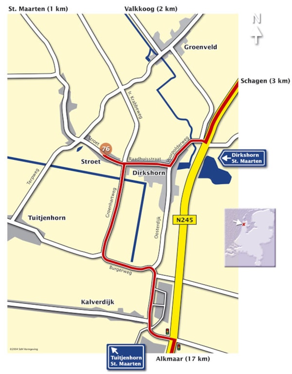 De weg naar Stroet 76