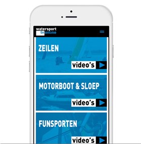 mobiele website